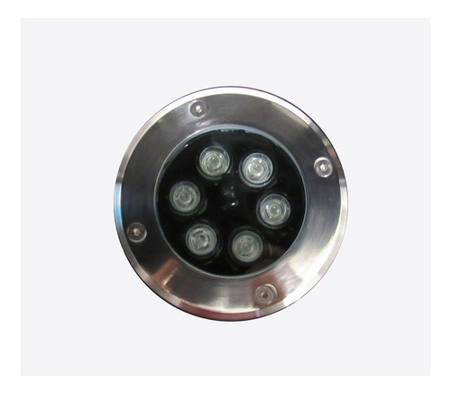 Spot Led Empotrable Para Piso Rgb 6w Uso Exterior Ip65 Emp6