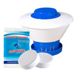 Margarida Clorador Flutuador C/ 2 Pastilhas De Cloro Piscina