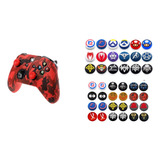 Combo Forro + Grips Para Control Xbox One