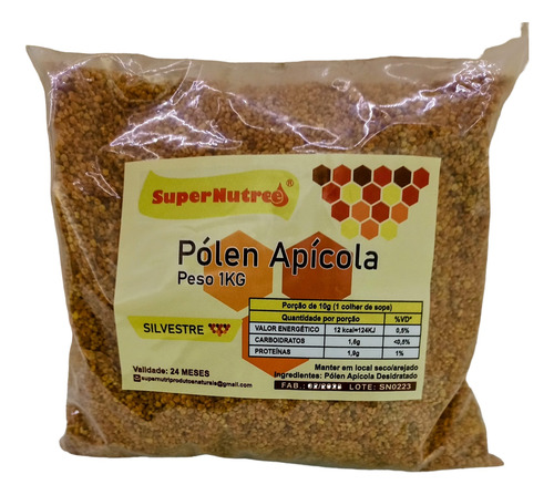 Pólen Apícola Supernutri 1kg