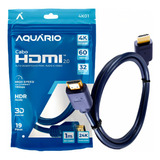 Cabo Hdmi 1m Blindado 2.0 Ethernet 1 Metro 4k 3d 2160p