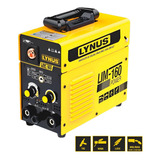 Inversor Solda Elétrica Mma/ Tig /mig Com/sem Gás 160a Lynus Cor Amarelo 110v/220v