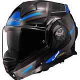 Casco Abatible Ls2 Advant X Spectrum Negro Rider One