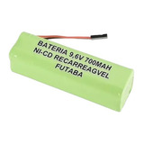 Bateria Para Rádio Controle Futaba 9,6v 700mah