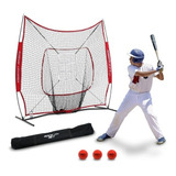 Rukket Red 7x7 +3 Pelota Entrenamiento Bateo Béisbol Softbol