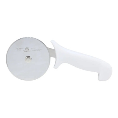 Rebanador De Pizza Redondo Acero Inox Profesional Vencort Color Blanco