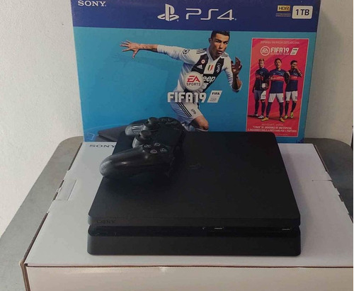 Playstation 4 Slim 1000gb Con Muchos Juegos Buenos