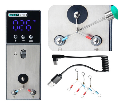 Sugon Calibrador De Temperatura  Teste Para Punta De Cautin 