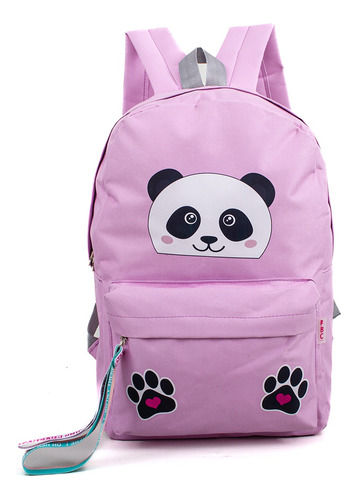 Mochila Nena Nene Escolar 2021 Zoo Fashion Gato Animales Rbc