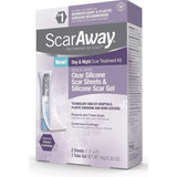 Scaraway Kit Hojas De Silicona + Gel Elimina Cicatrices Orig