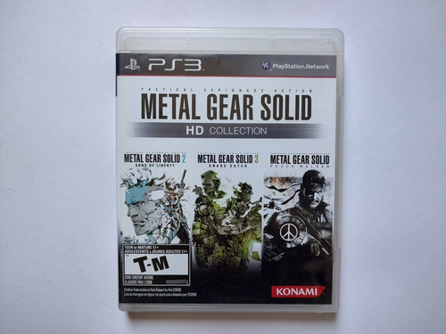 Metal Gear Solid Hd Collection Original Para Ps3 Fisico
