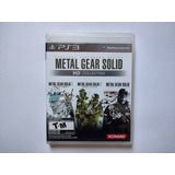 Metal Gear Solid Hd Collection Original Para Ps3 Fisico