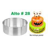  Moldes  Altos Pastel Foundant, Pan Japones 1 Pza #28 Alto