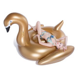 Jasonwell Cisne Gigante Inflable Para Piscina Con Vál