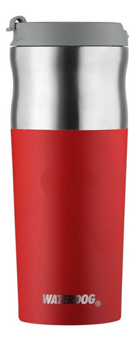 Vaso Térmico Acero Inoxidable Waterdog Olivera 450cc Color Rojo Oliver450