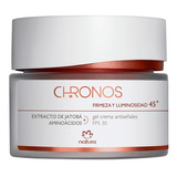 Gel Crema Antiseñales Renovación Energía 45+ Natura Chronos