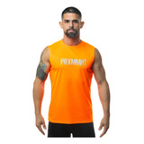 Sudadera Remera Sin Mangas Deportiva Logo Reflectivo Prxmmnt