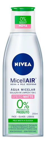 Água Micelar Nivea 7 Em 1 200 Ml - Frasco Verde