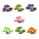 Arbol Bonsai Artificial Decorativo Variedad Modelos Plastico