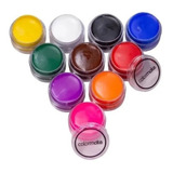 Color Make Tinta Facial Cremosa Com 10 Cores