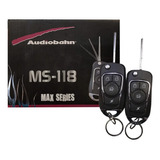 Alarma Para Auto Audiobahn Ms118 +4 Seguros Y 3 Relevadores
