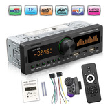 1din Radio Para Coche Reproductor De Mp3 Manos Libres Fm Am