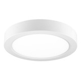 Plafon Led 18w Blanco Redondo Aplique / Ventilador De Techo