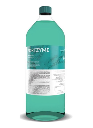 Detergente Enzimatico 1lt Fortzyme Plus (04 Enzimas)-fortsan