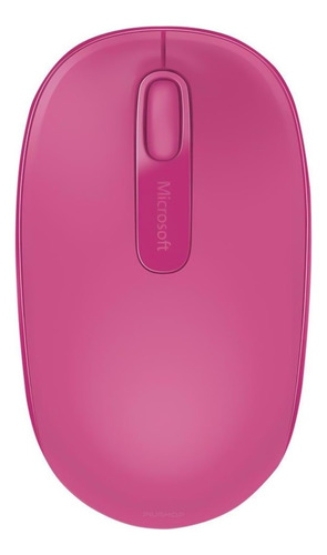 Mouse Microsoft Sem Fio Usb 1000dpi Rosa 1850