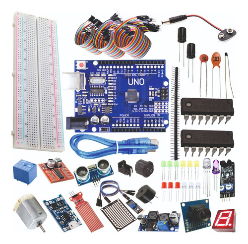 Kit 152 Pçs Projetos Para Arduino Iniciante Sensores  Nf-e