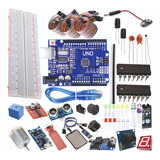 Kit Iniciante 152 Pçs Projetos E Sensores Para Arduino Nf-e