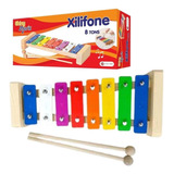 Instrumento Musical Xilofone 8 Tons