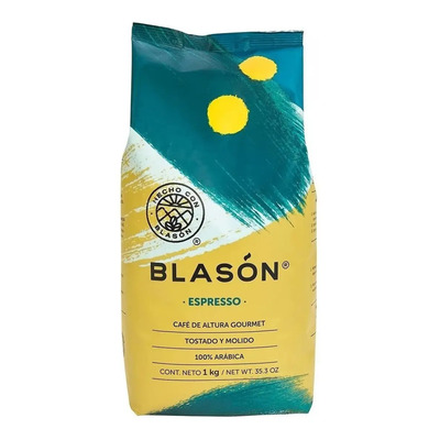 Café Espresso Molido Gourmet 100% Arábica 1 Kg Blasón | Envío gratis