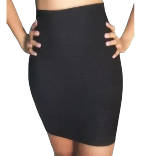 Mini Saia  Lapis Bandagem  Plus Size Veste Até 56