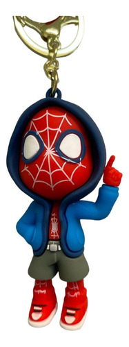 Chaveiro Homem Aranha Spider-man Para Mochila Estojo - Lindo