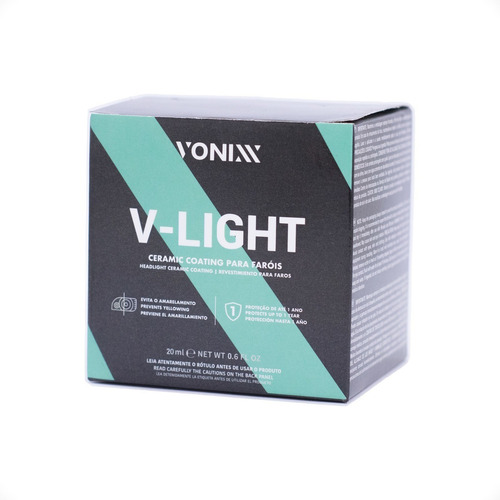 Vitrificador Revestimeto Vonixx V-light Para Faróis 20ml