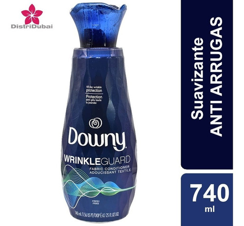 Downy Suavizante Wrinkle - Botella 740 Ml - Anti Arrugas