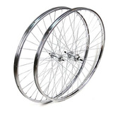 Ruedas De Bicicleta 28 X 1 1/4 Sport Acero Par - Racer Bikes