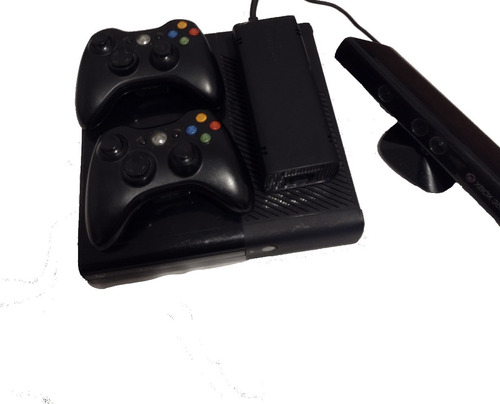 Xbox 360 E + 7 Jogos, 2 Controles E Kinect