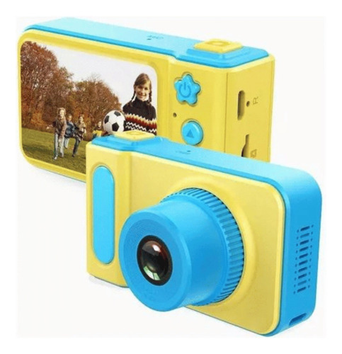 Mini Camara Digital Fotos Videos Infantil Niños Juegos 