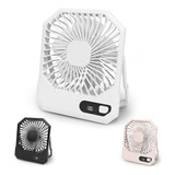 Ventilador De Escritorio Mini Abanico Pequeño Portátil