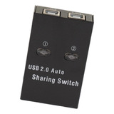 1 Set Usb 2.0 Sharing Switch Selectores Kvm Switches 2ports