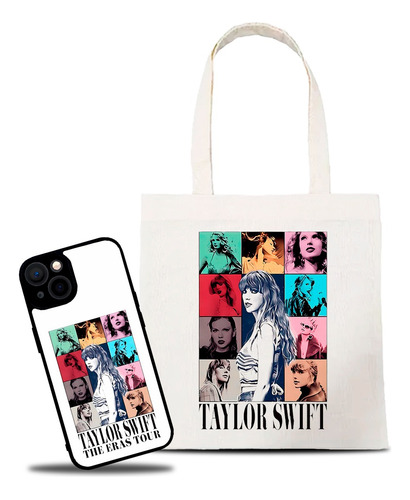 Kit Bolso Y Funda Taylor Swift Para iPhone Envío Gratis