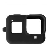 Case Silicone Protetora Gopro Hero 8 Black Alça Segurança