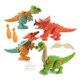 Brinquedo Dinossauro Infantil Montar Ferramenta Desmontar