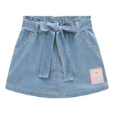 Short Saia Jeans Kukiê