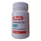 Vitamina B1 100tabs Rugby - Unidad a $3171