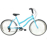 Bicicleta Aro 26 Liss Estilo Retro Antiga C/ Marcha