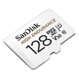 Cartão De Memória Micro Sdxc Sandisk Endurance 128gb V30 4k
