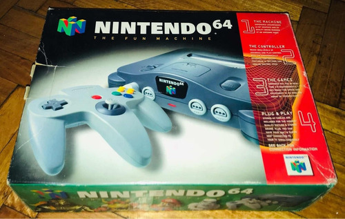 Nintendo 64 En Caja Con Manuales